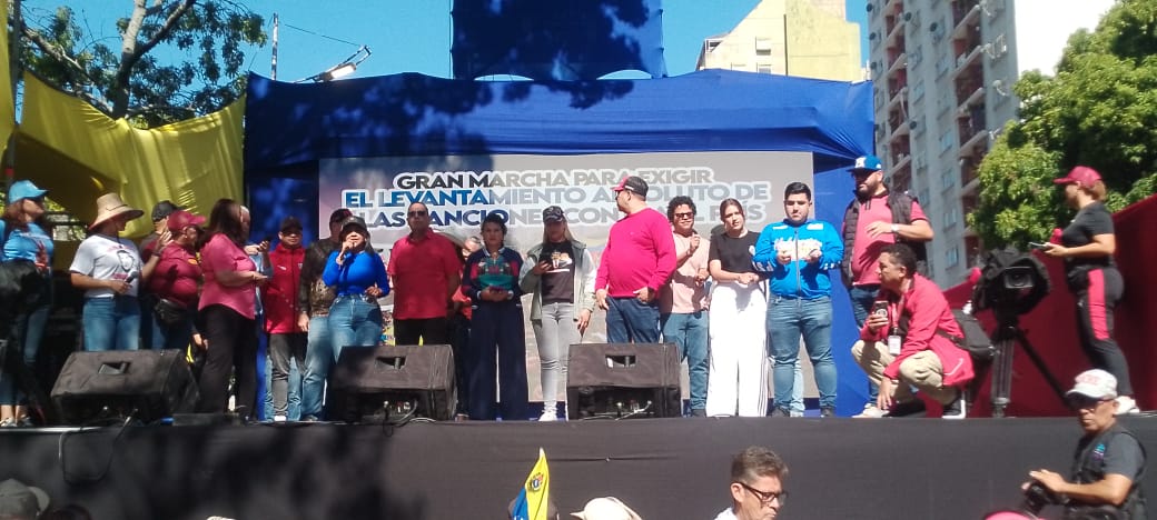 Trabajadores de DUCOLSA marchan en Caracas para exigir el fin de las sanciones y reafirmar su lealtad a la Revolución Bolivariana