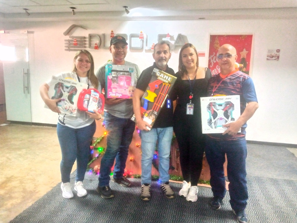 DUCOLSA CELEBRÓ LA ALEGRÍA DE LA INFANCIA CON LA ENTREGA DE JUGUETES A LOS HIJOS E HIJAS DE SUS TRABAJADORES.