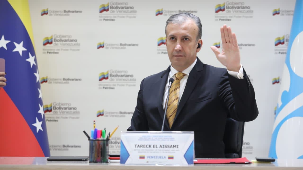 El Aissami participa en la 185° Conferencia Ministerial de la OPEP