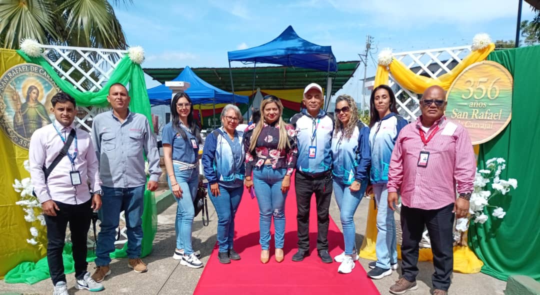 DUCOLSA acompaña al pueblo de San Rafael de Carvajal en la conmemoración de sus 356 años de fundación